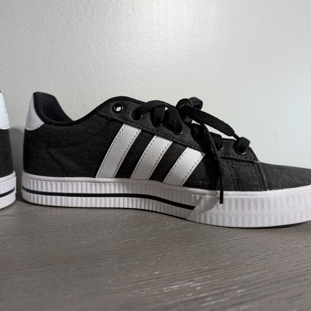 Adidas Daily 3.0 'Black White' Men's Lifestyle Skateboarding Shoes Size 9 - Picture 5 of 9